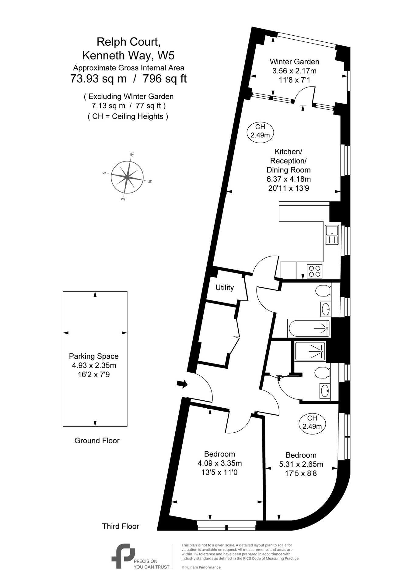 11 Relph Court, Ealing floorplan