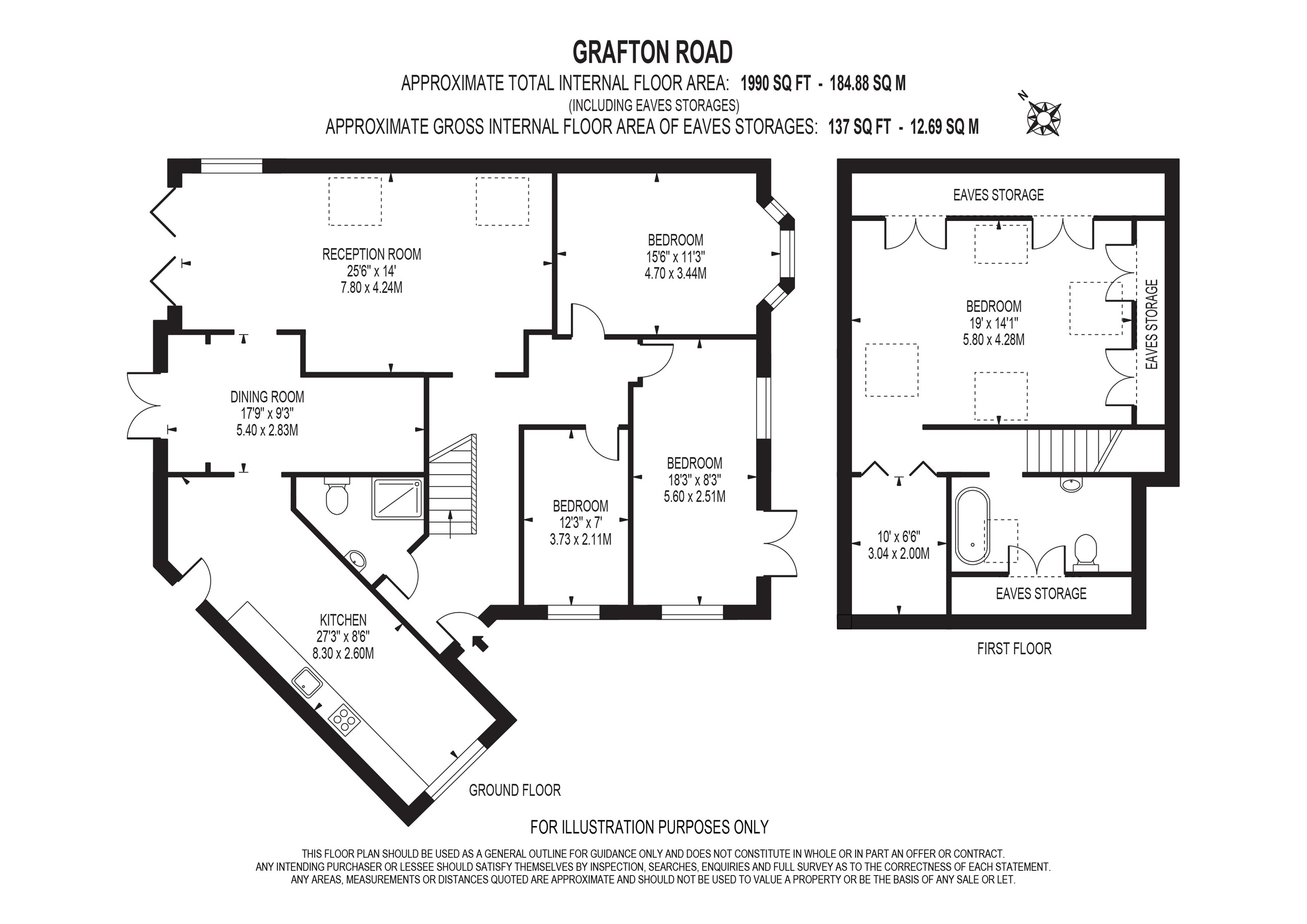 4 Bedrooms Detached bungalow for sale in Grafton Road, Worcester Park KT4