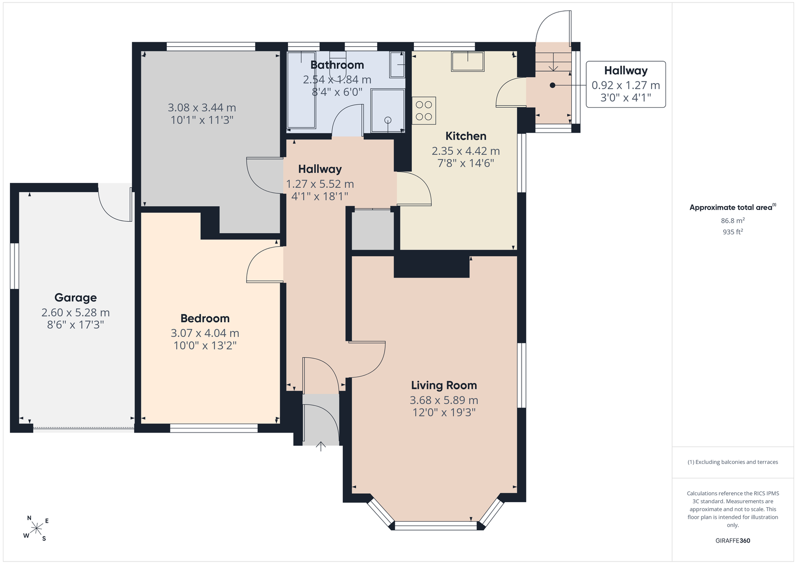 68, Preston Down Road, Paignton floorplan