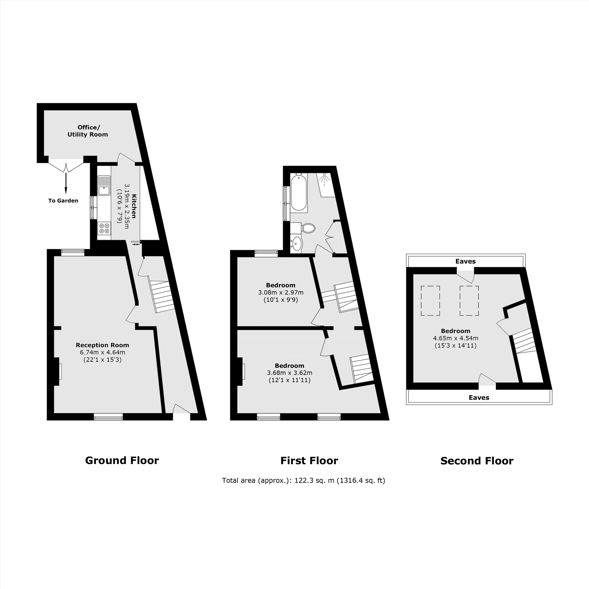 10, St. Matthews Road, London floorplan
