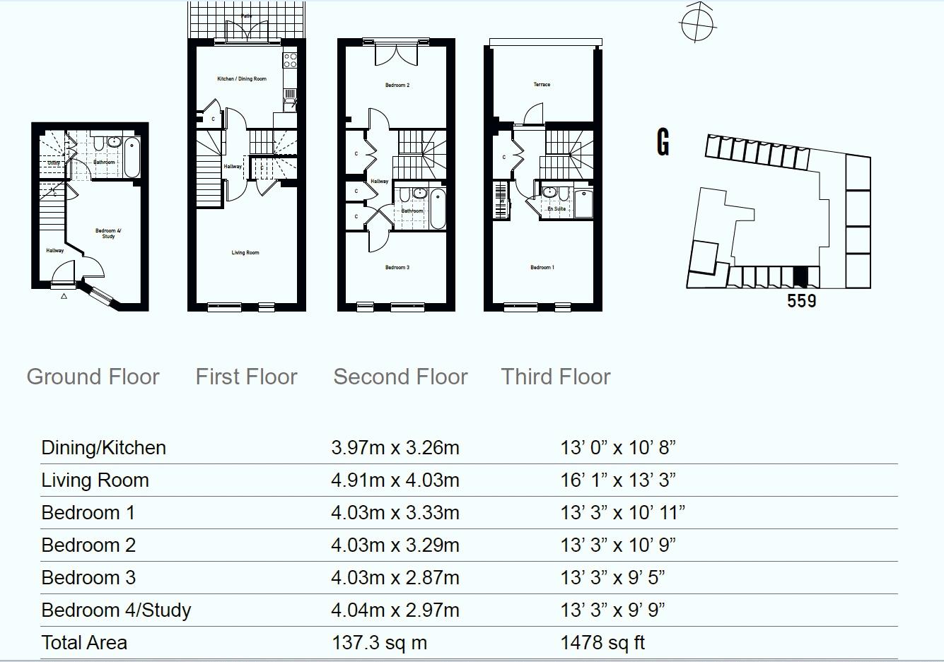 45, Whiston Road, London floorplan
