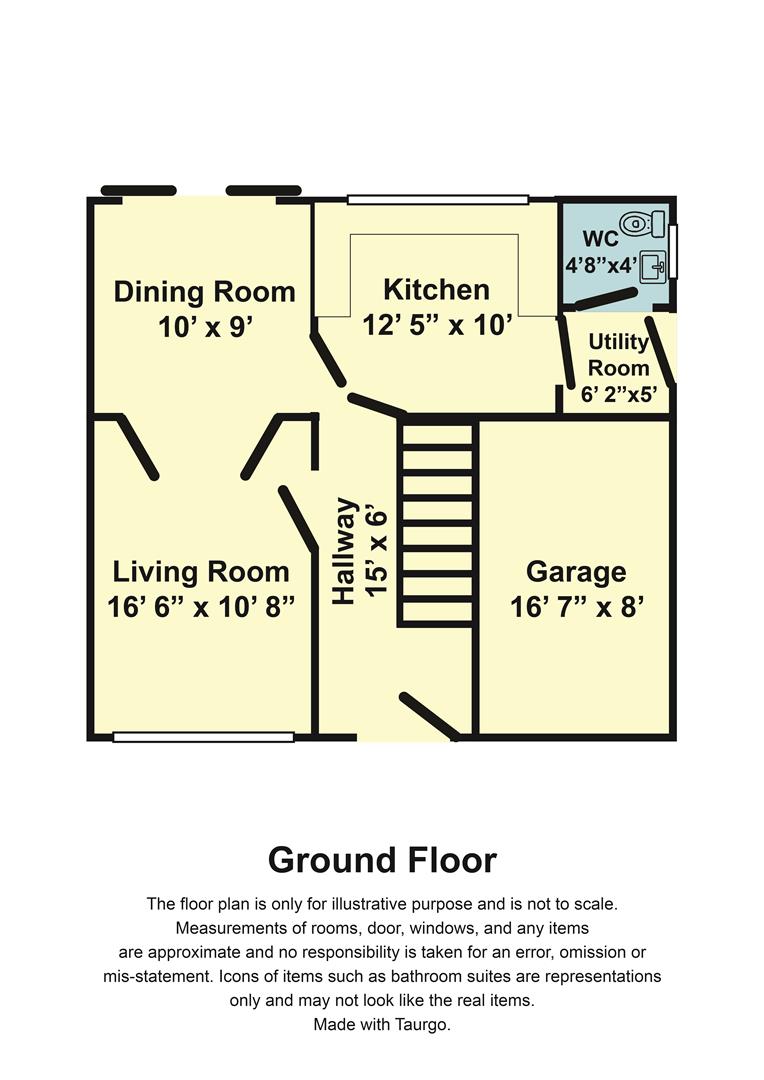 16, Pant Llygodfa, Caerphilly floorplan