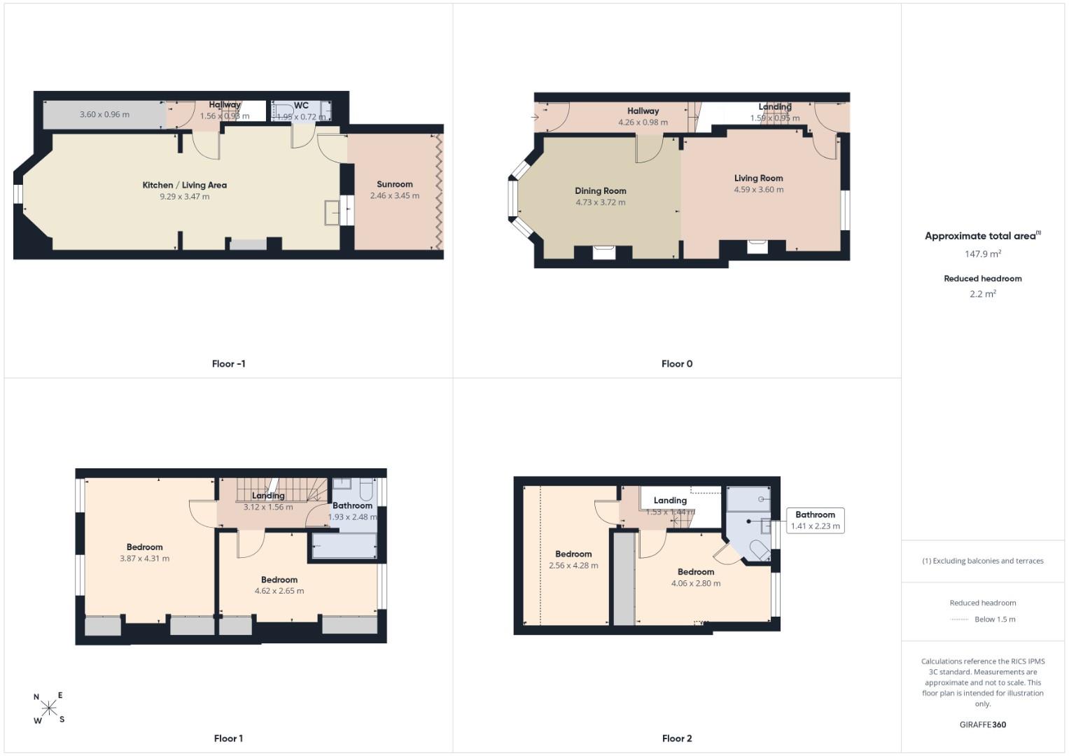 2, Plevna Terrace, Bingley floorplan