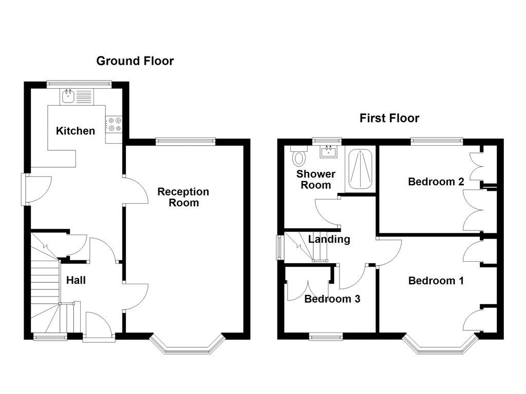 135, Queens Road West, Accrington floorplan