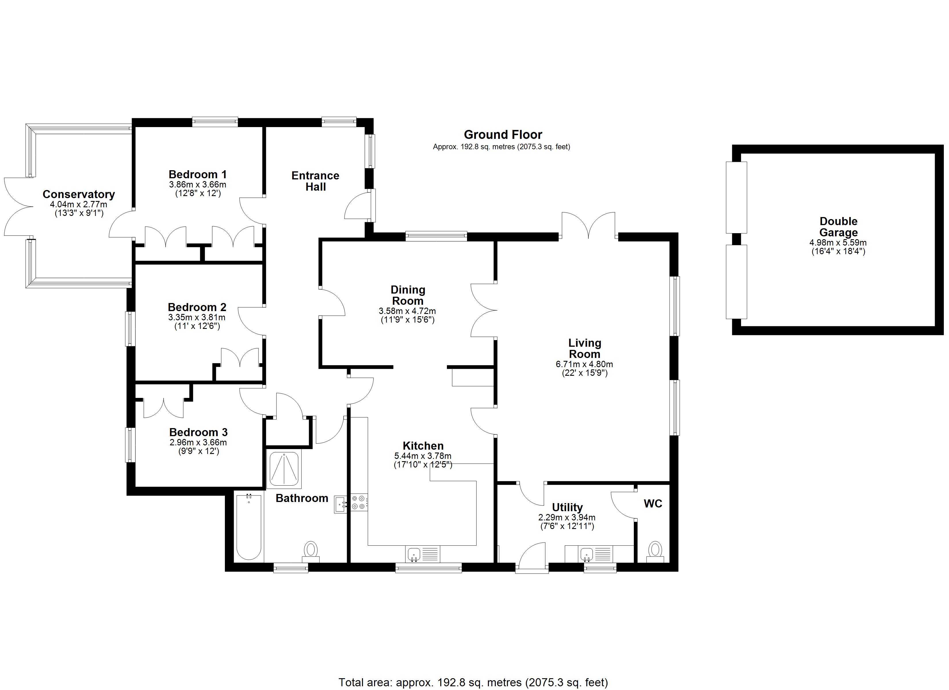 24, Highworth Road, Faringdon floorplan