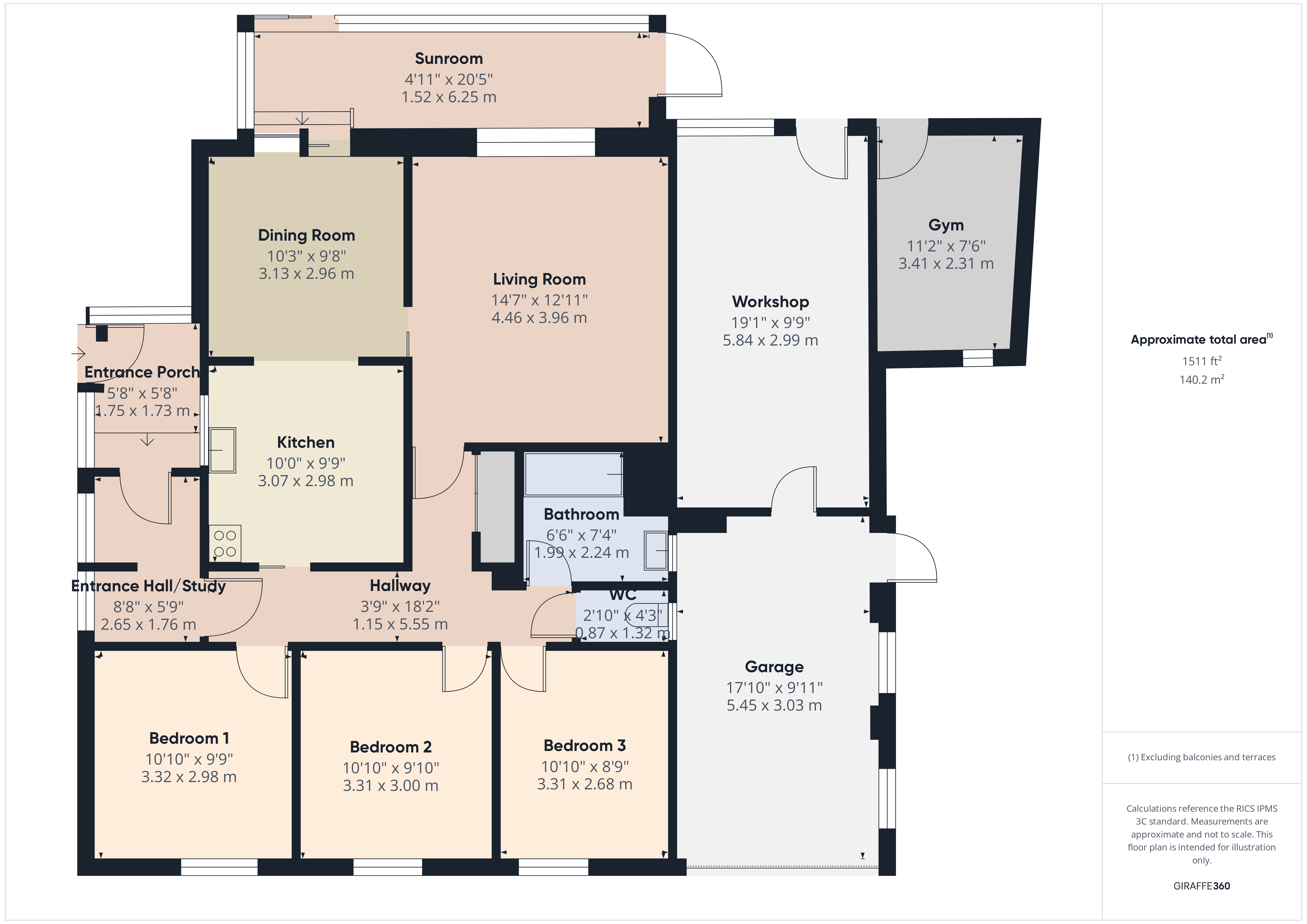 Fairhaven,, Crescent Close, Bude floorplan