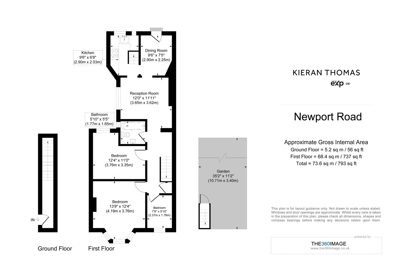 167, Newport Road, London floorplan