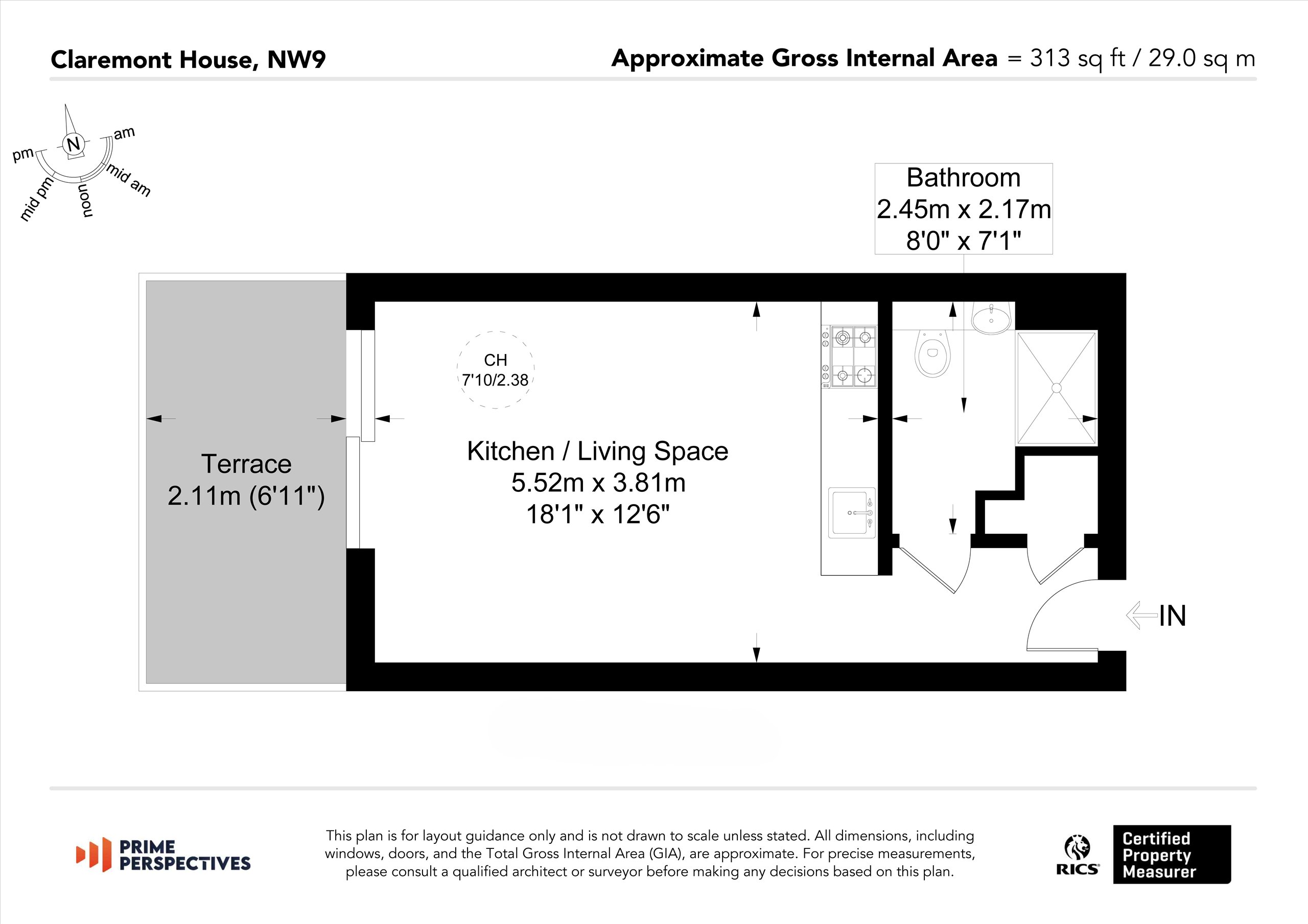 Aerodrome Road, London floorplan