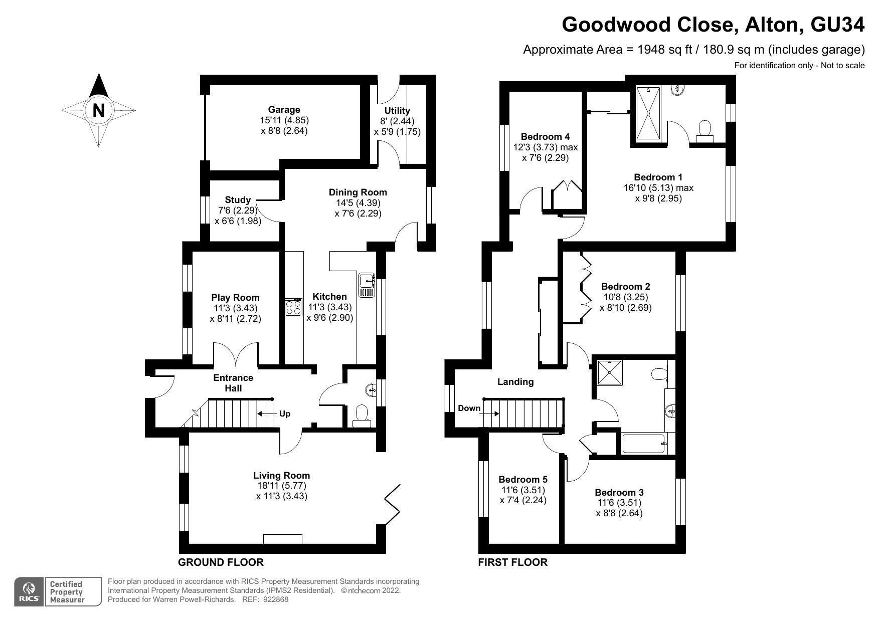 Goodwood Close, Alton, Hampshire GU34, 5 bedroom detached house for sale 63037596 PrimeLocation