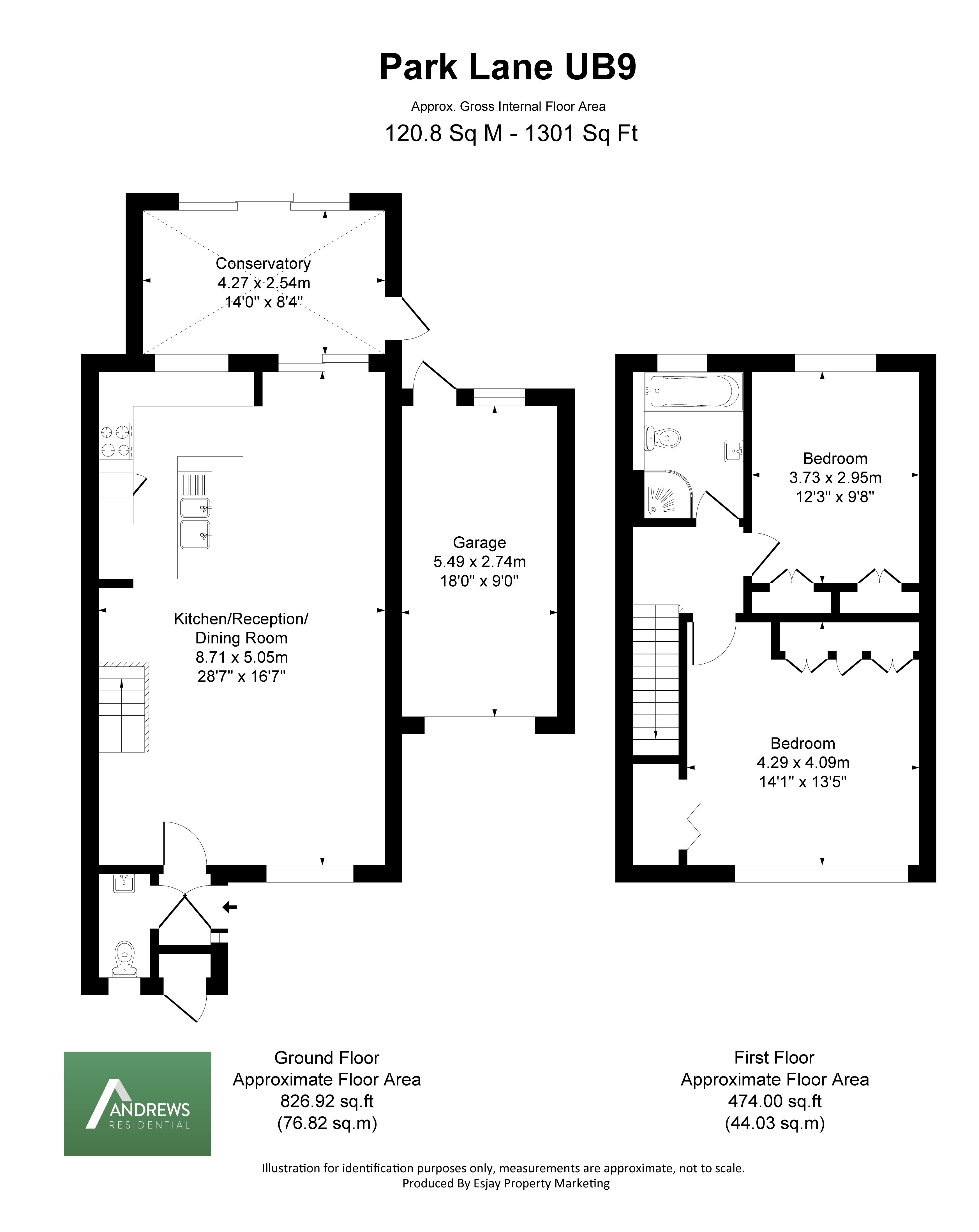 36, Park Lane, Uxbridge floorplan