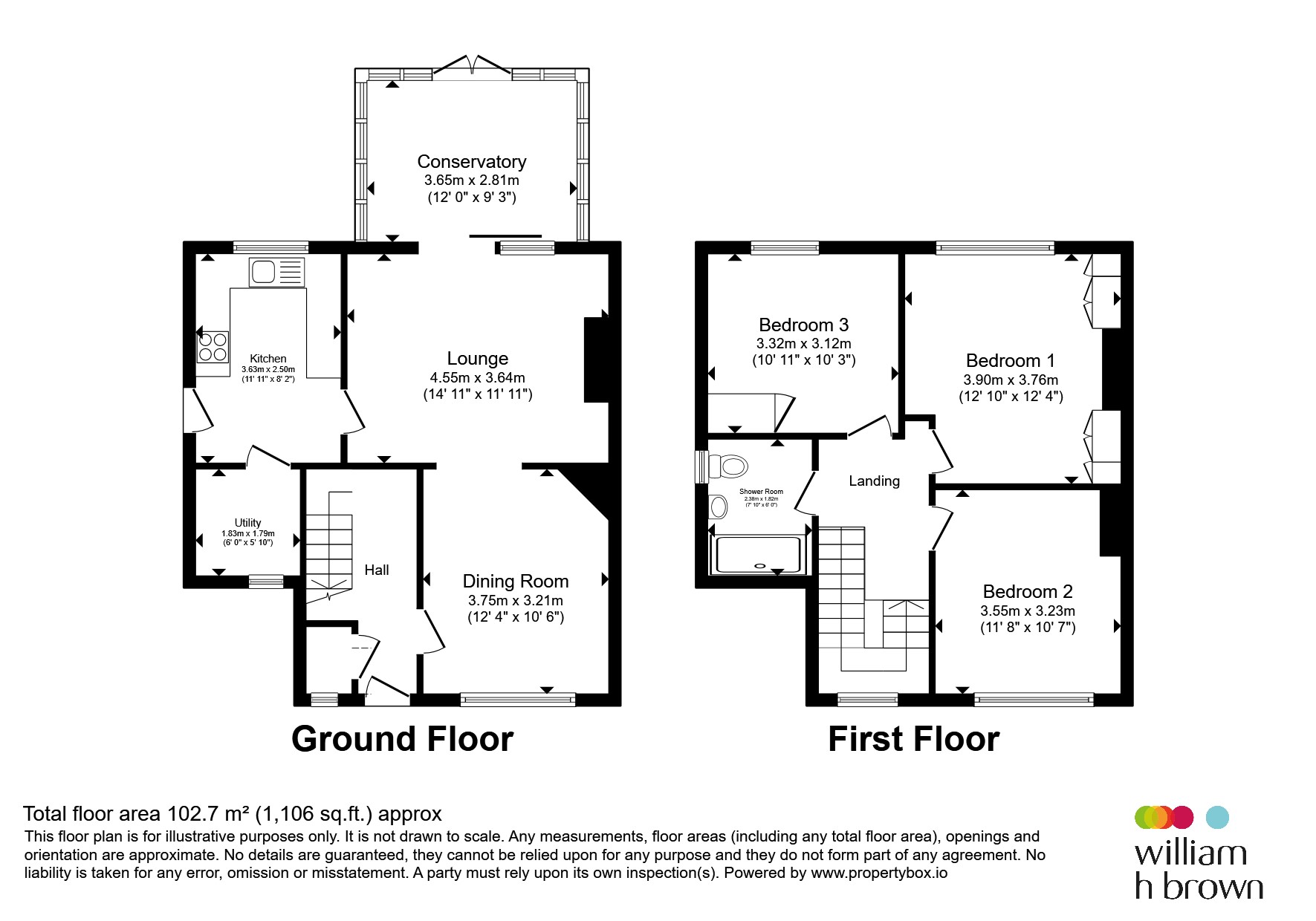18, The Green, Rotherham floorplan