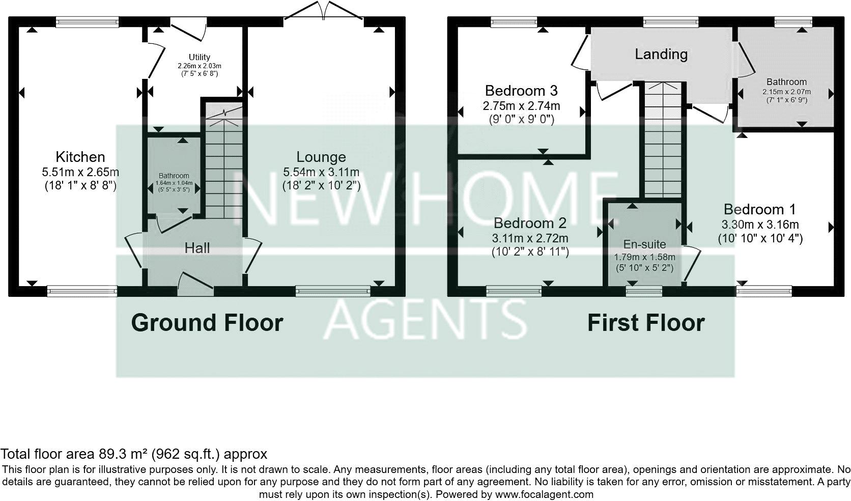 13, Paul Callan Drive, Ellesmere Port floorplan