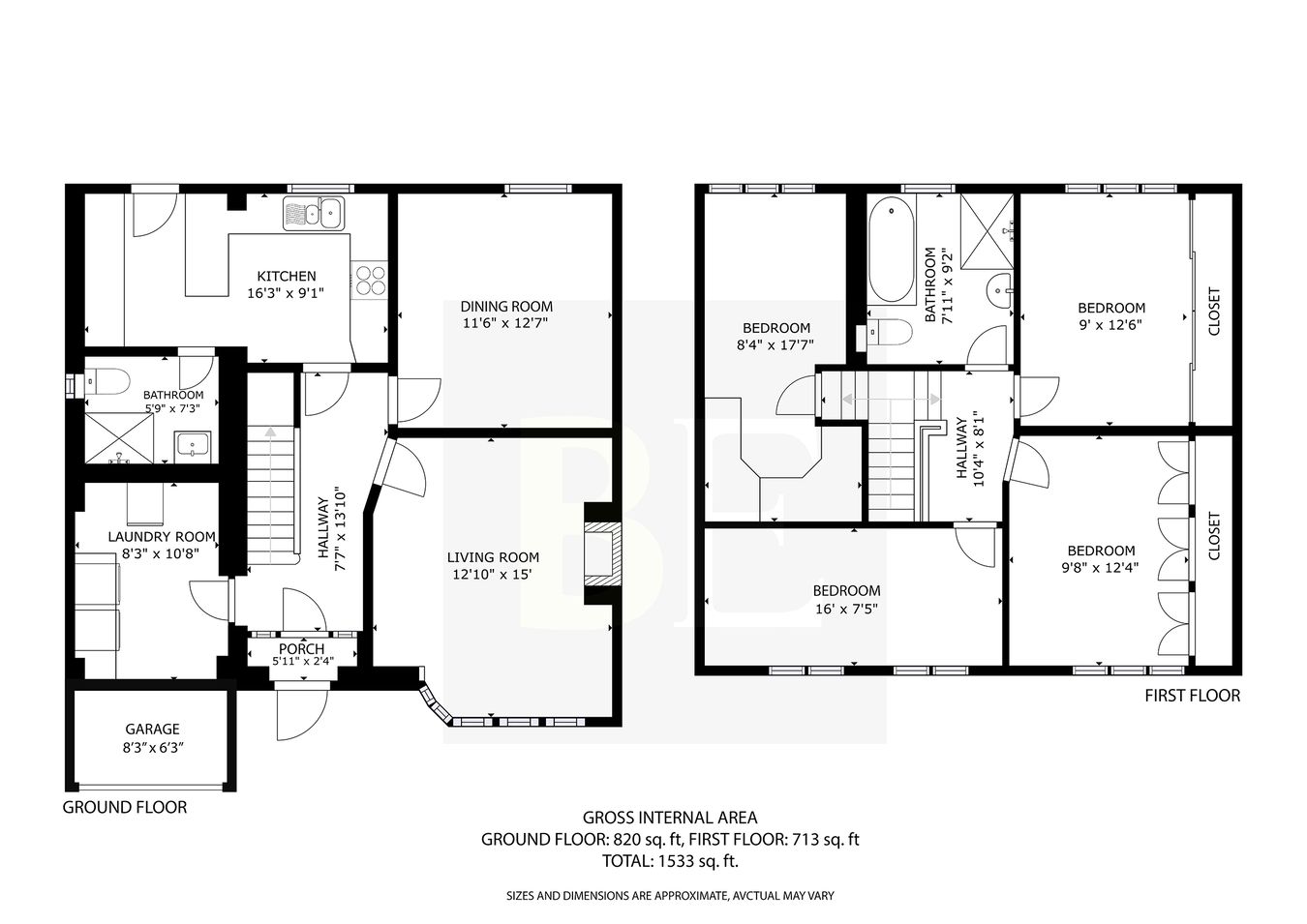 7 Rue Verte Villas, La Grande Route de St Laurent, St Lawrence floorplan