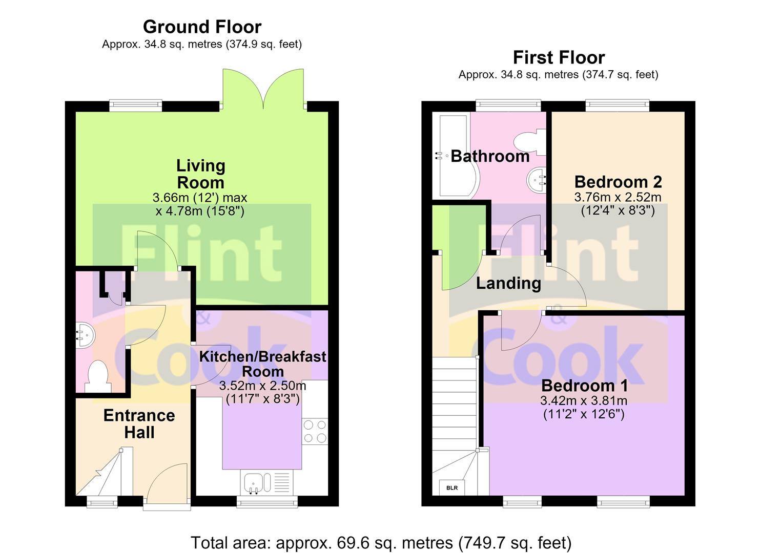 8 Bridge Court, College Road, Hereford floorplan