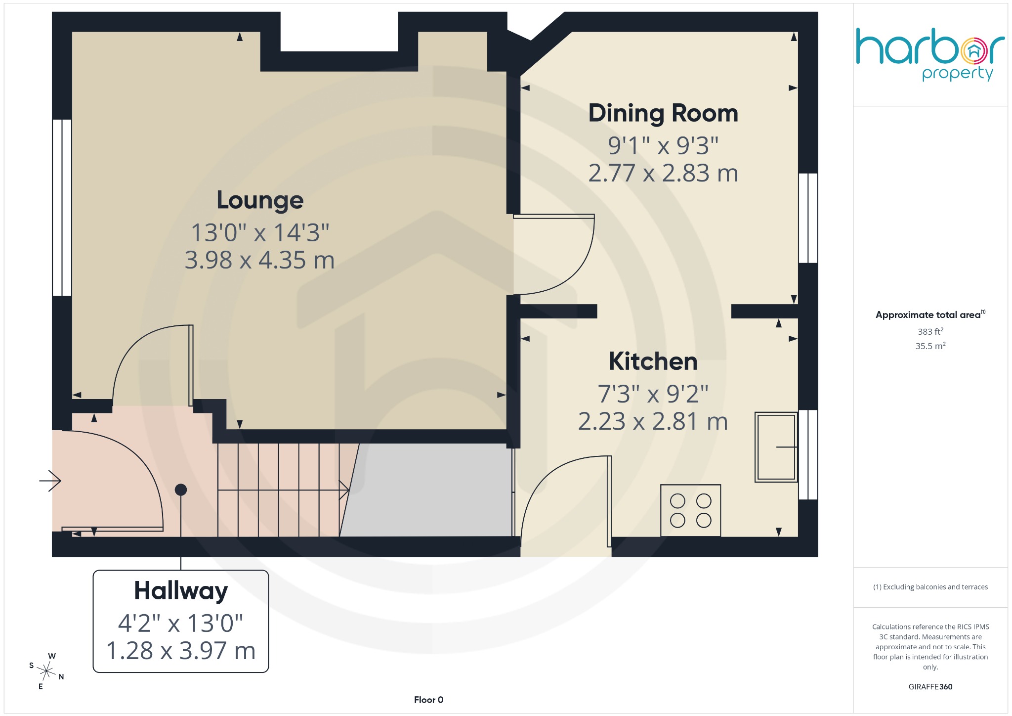92 Cathcart Road, Rutherglen, South Lanarkshire floorplan