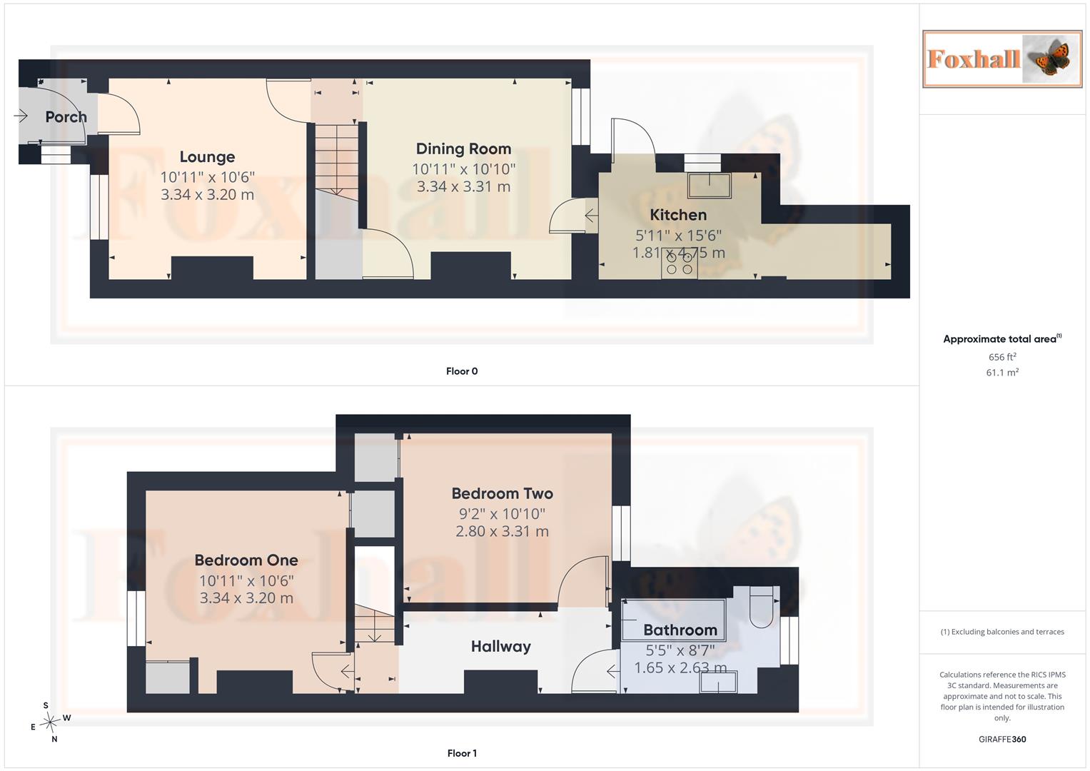 45, Alan Road, Ipswich floorplan