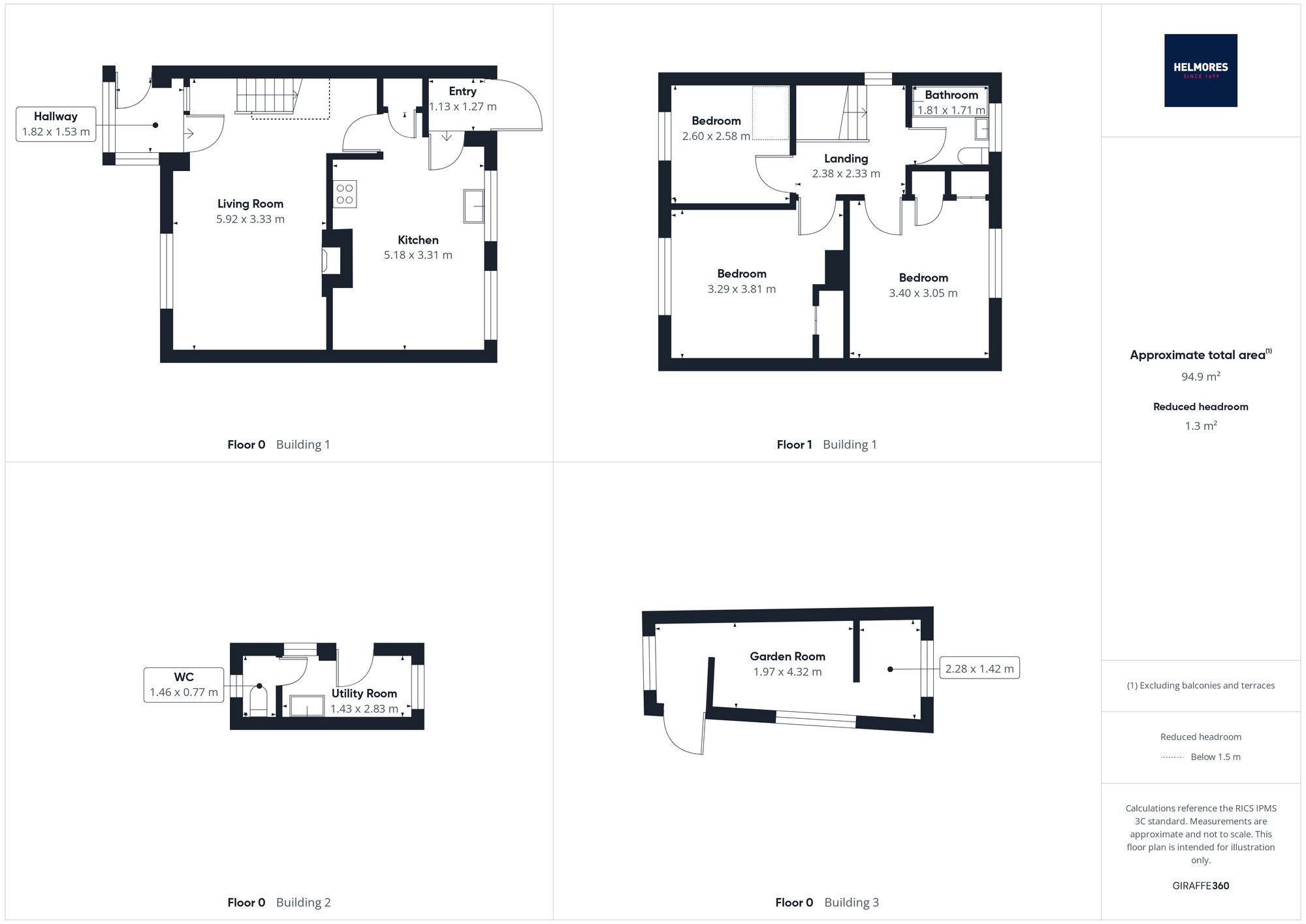 28 High Street, Exeter floorplan