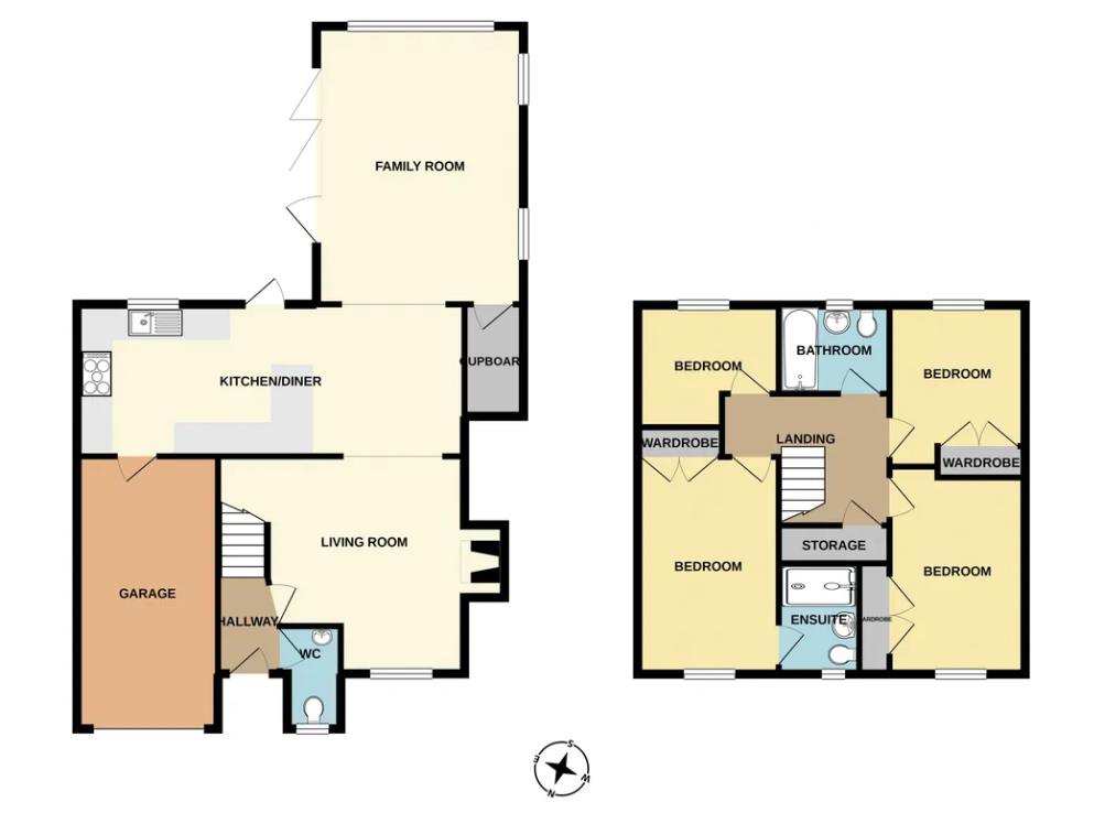 4, Meadow Close, Chilton Trinity, Bridgwater, Meadow Close, Chilton Trinity, Bridgwater, Bridgwater floorplan
