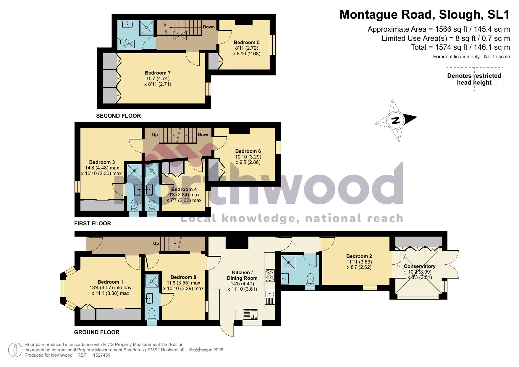 6 (Room 3), Montague Road, Slough floorplan