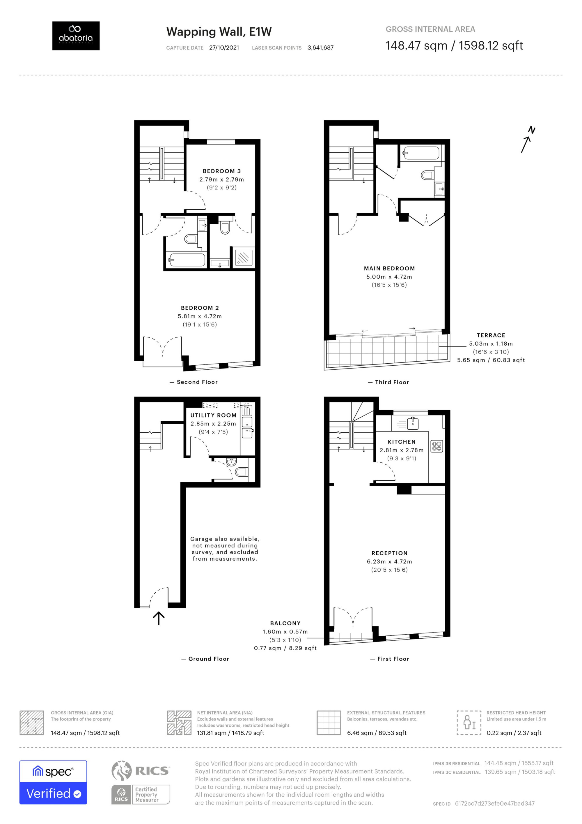 Wapping Wall, London floorplan