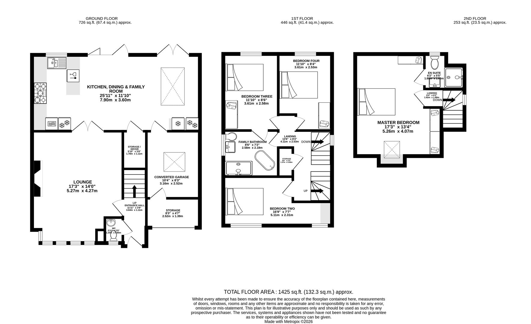 8, School Close, Leyland floorplan