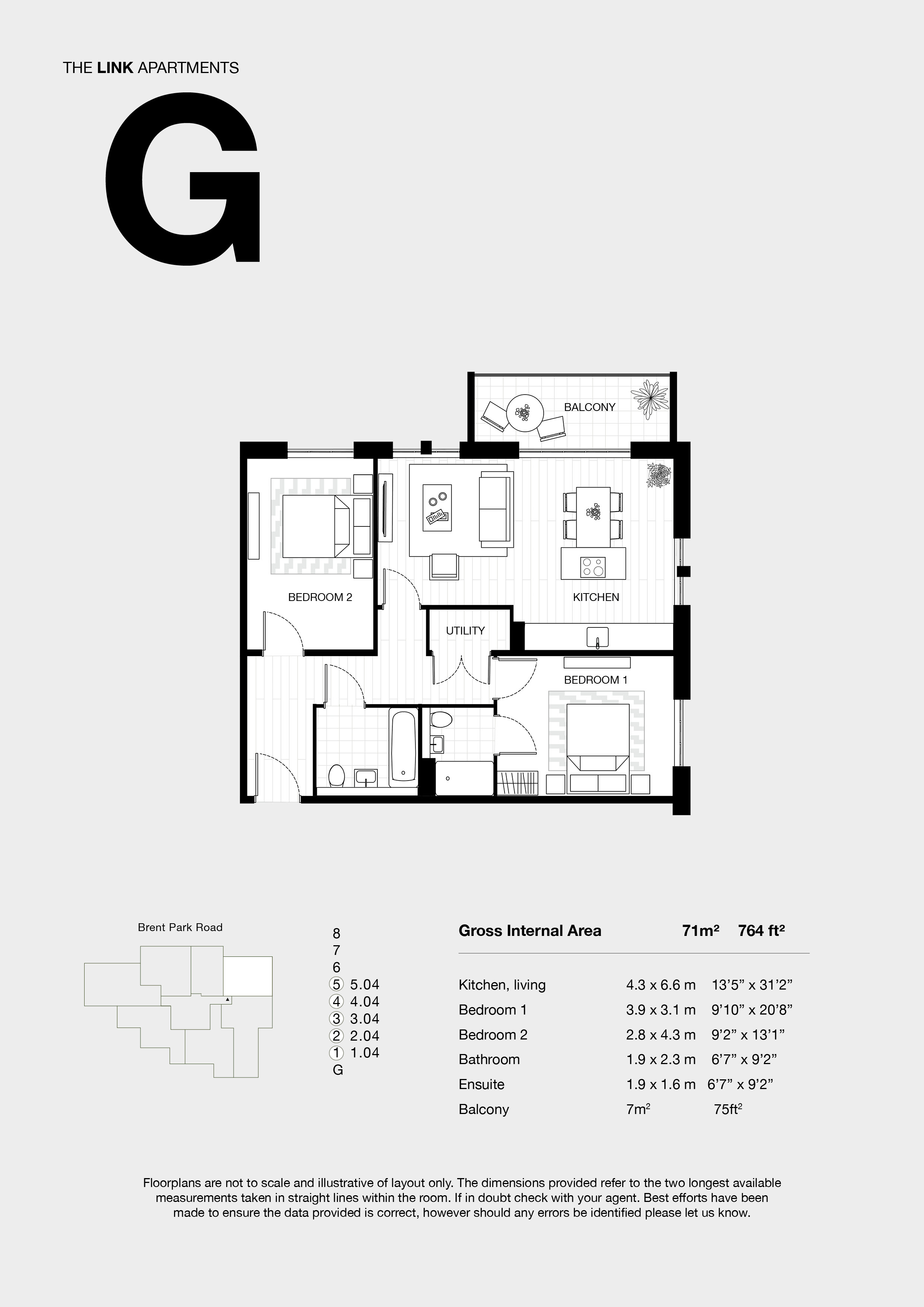 The Link, Brent Cross, London floorplan