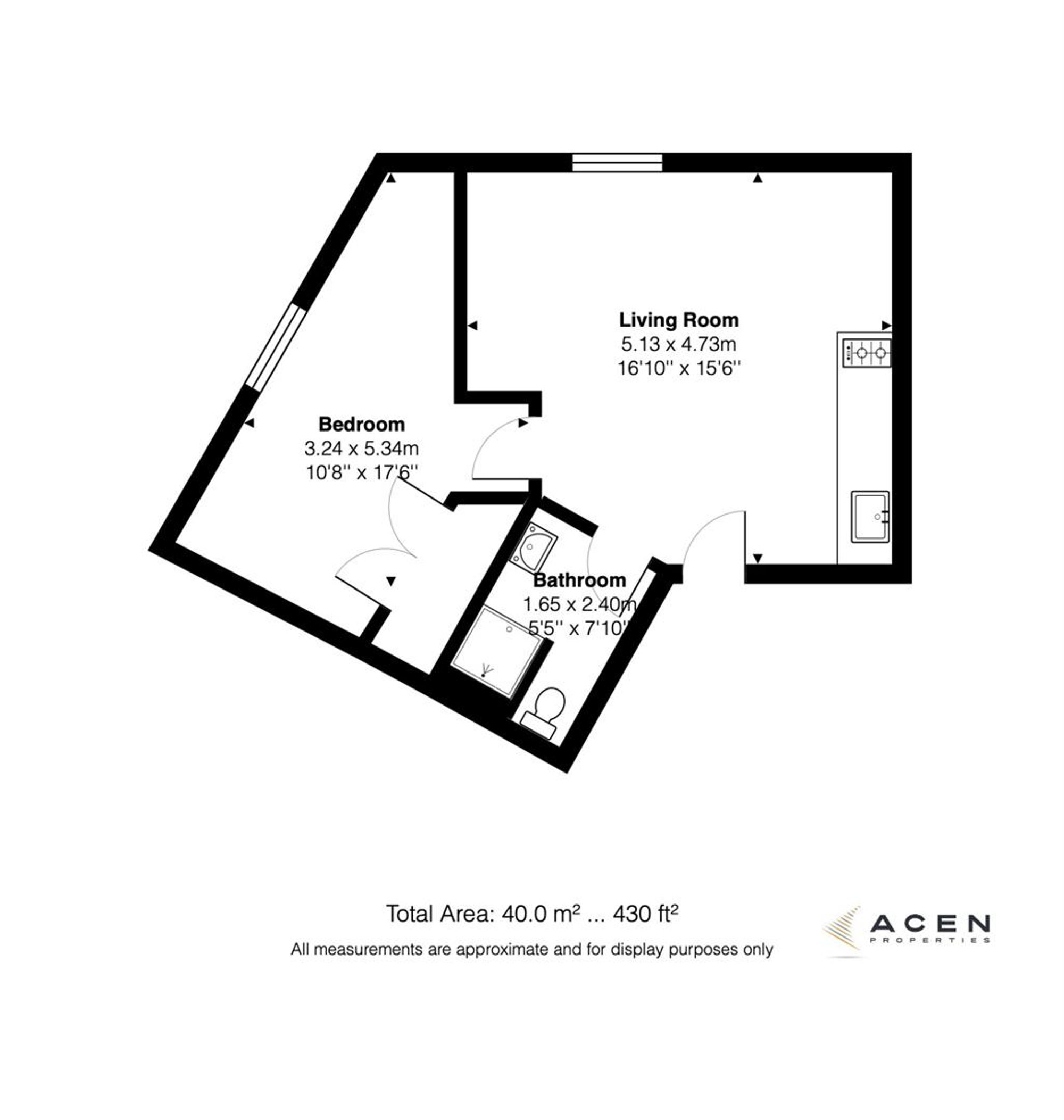 Flat 42, 28 Baldwin Street, Bristol floorplan