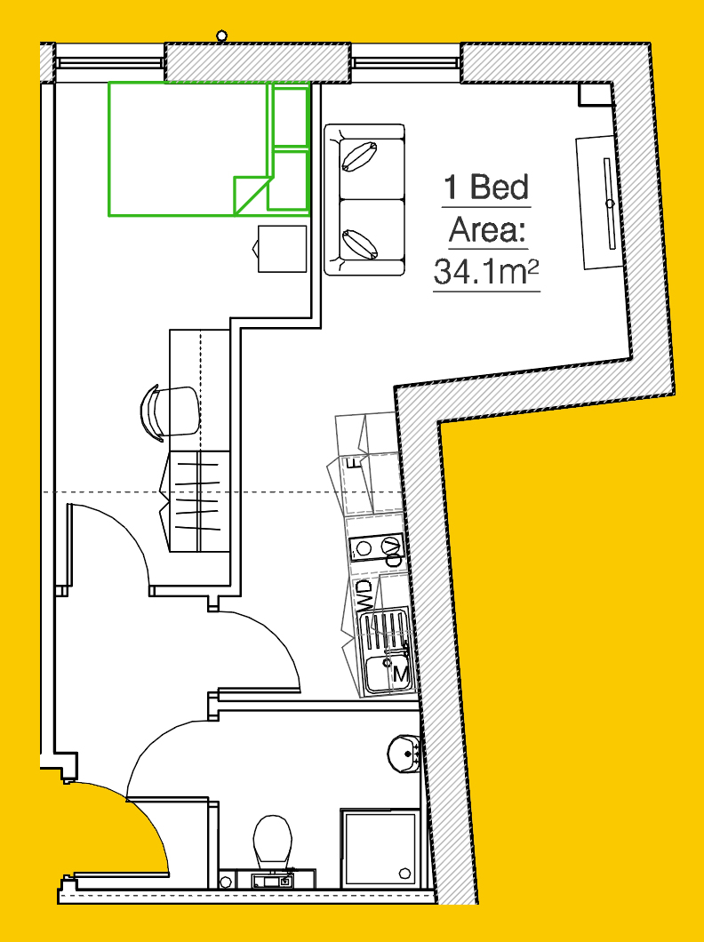 1 Bedrooms Flat to rent in Fossgate House, Fossgate, York YO1