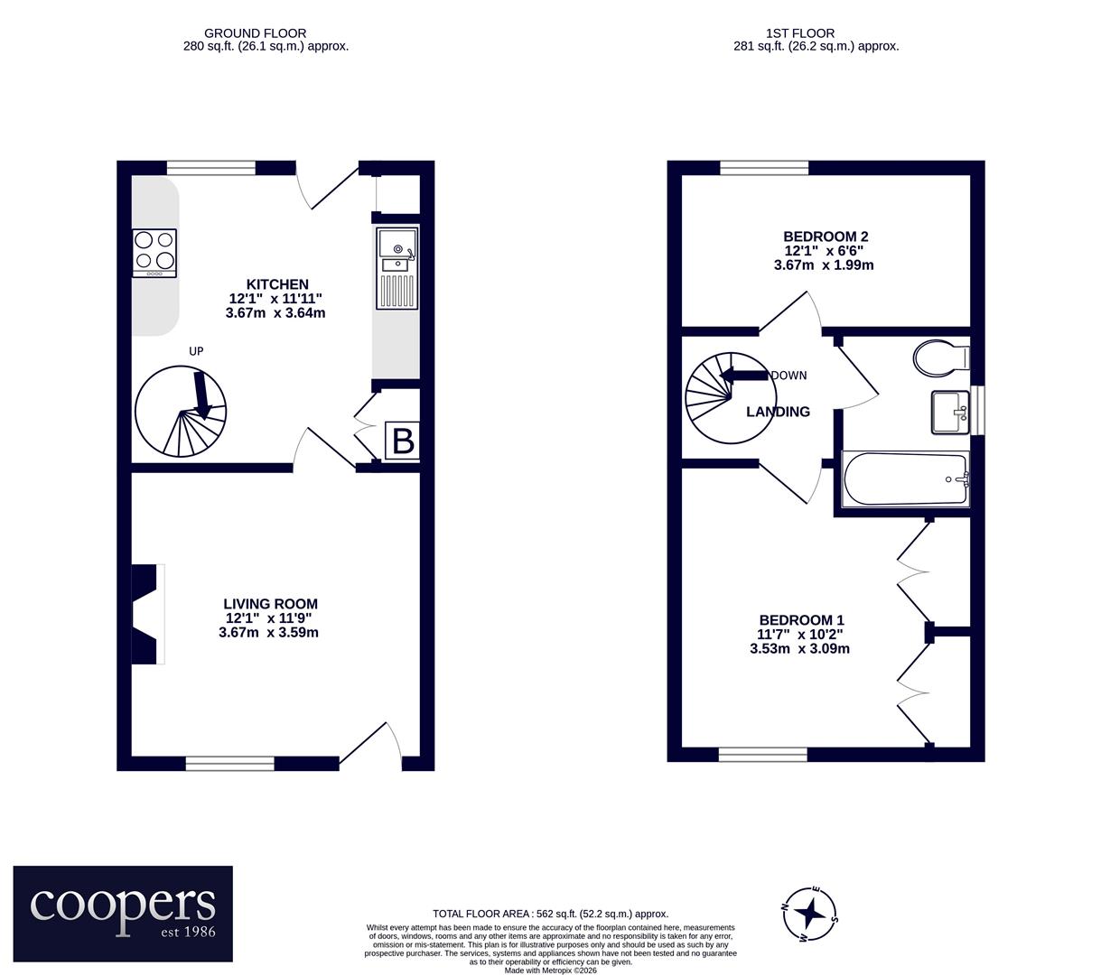25, Harlington Road, Uxbridge floorplan