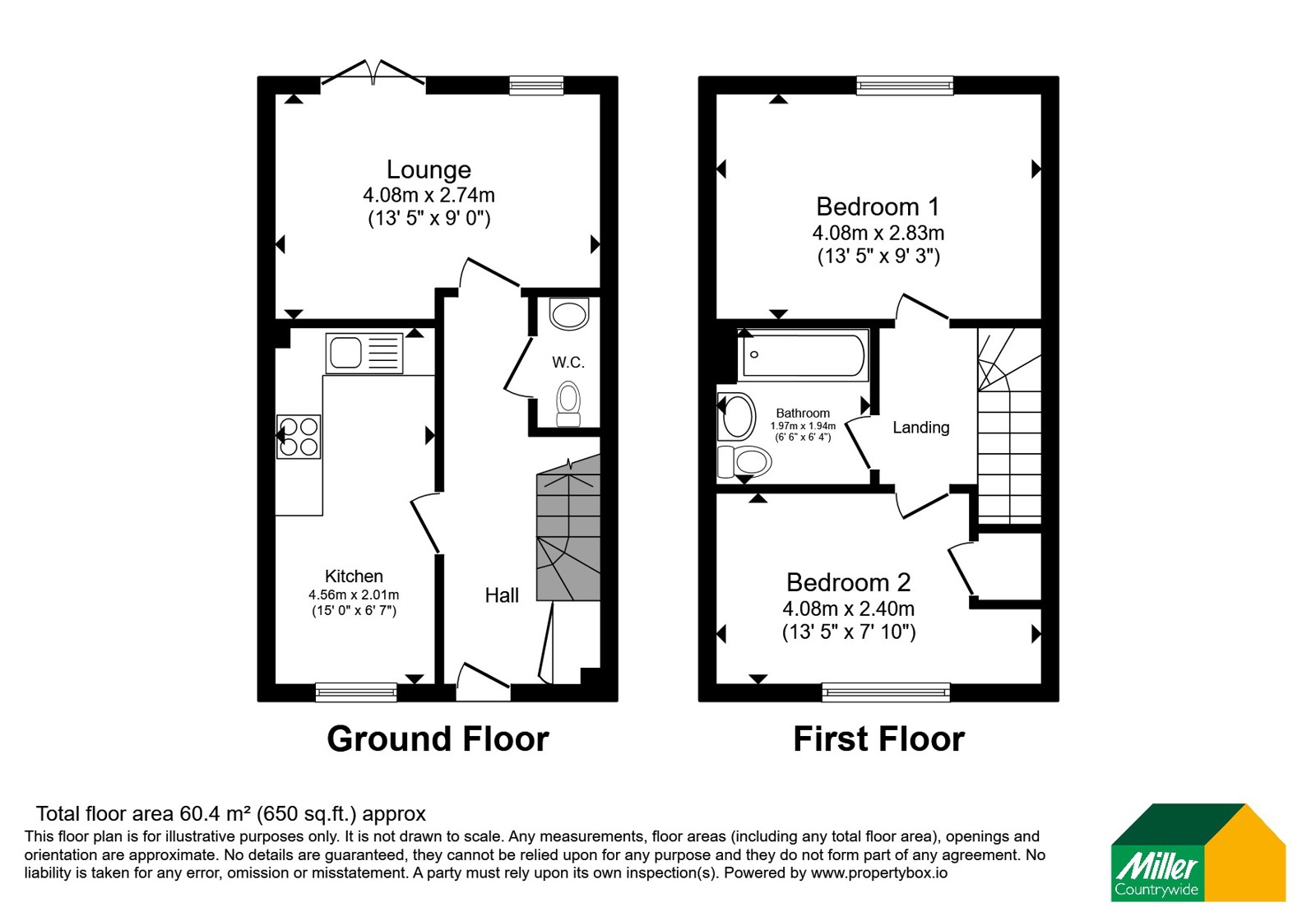 41, Sanderling Road, Penzance floorplan