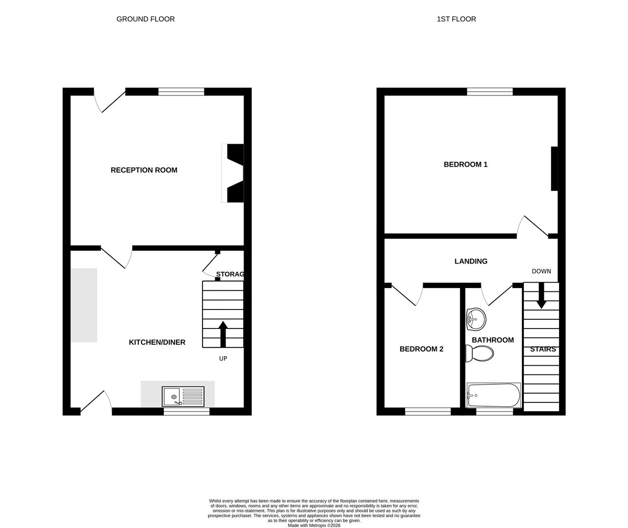 5, Green Lane, King's Lynn floorplan