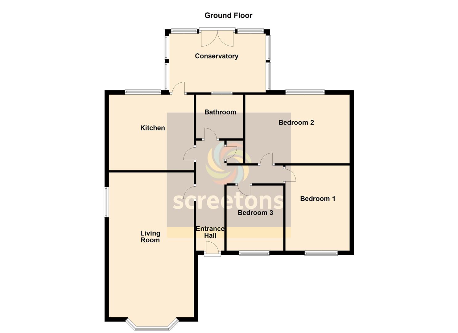 3, The Nurseries, Asselby floorplan