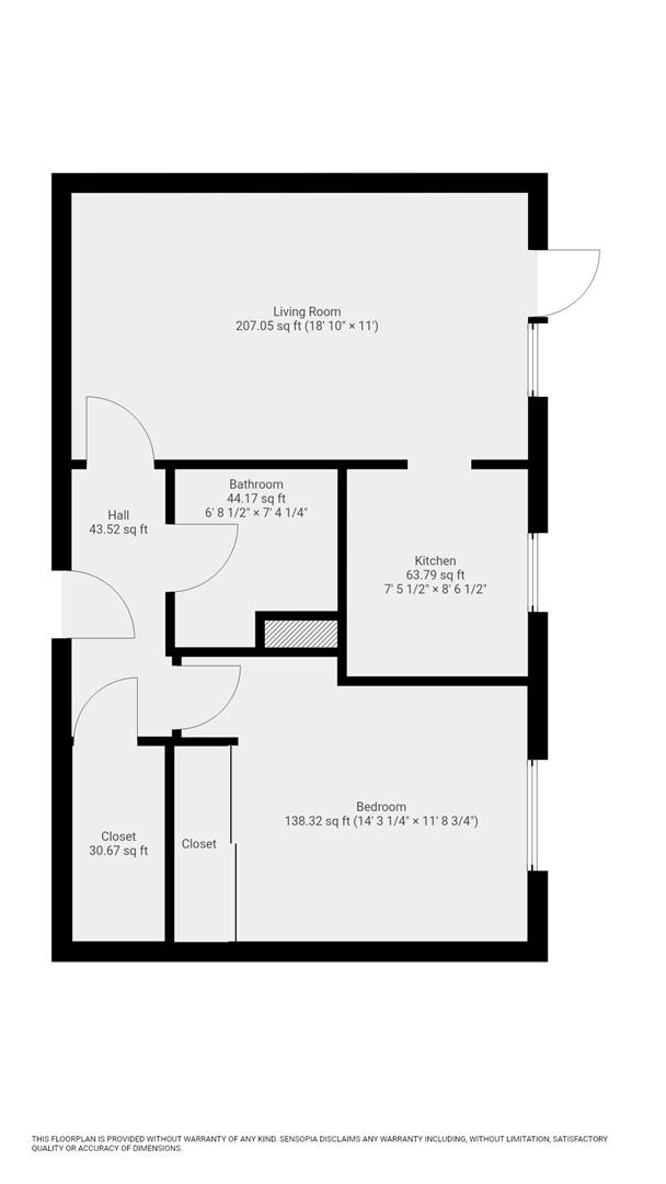 Flat 5, 51 King Henry Lodge, Hall Lane, London floorplan