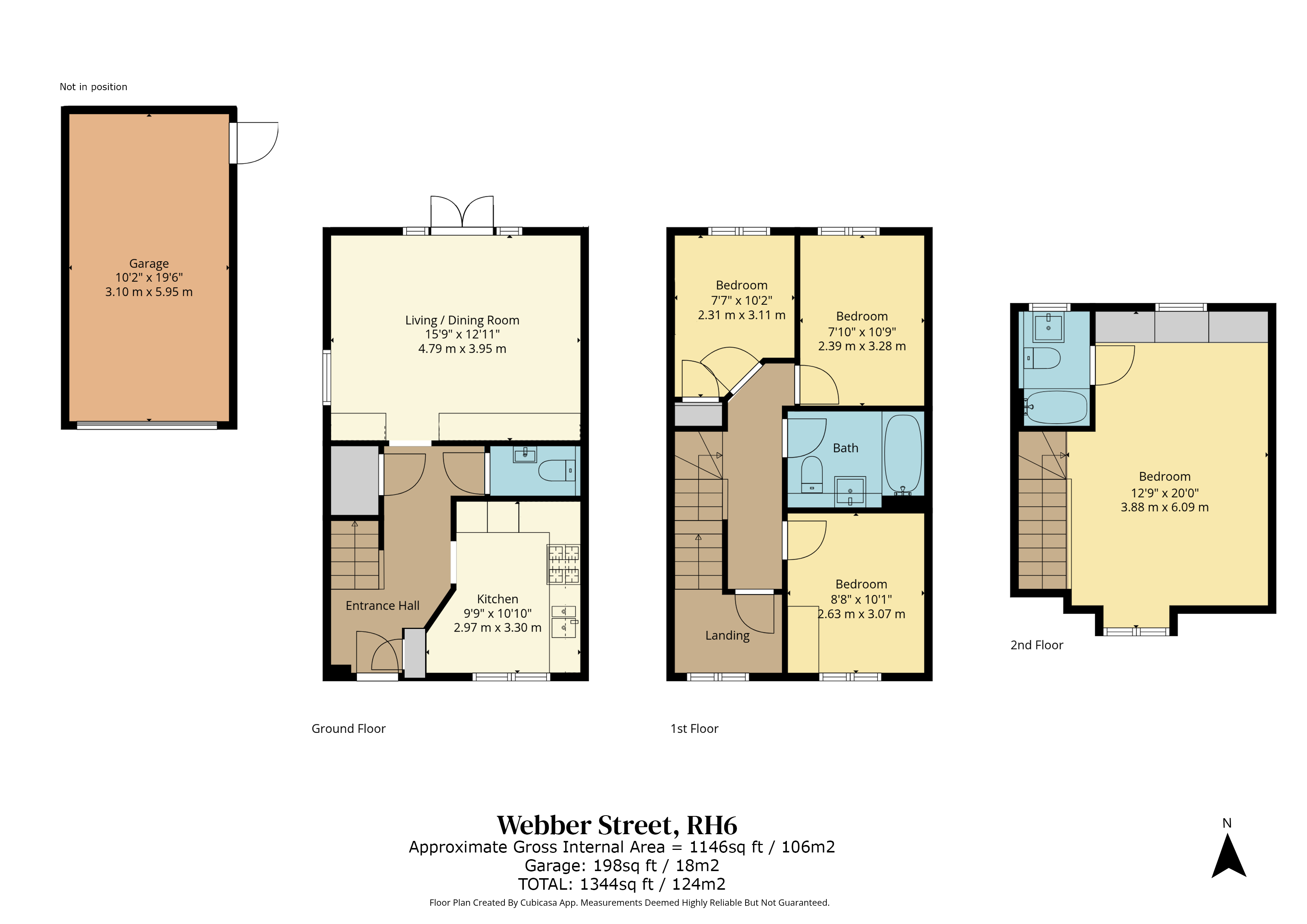 106, Webber Street, Surrey floorplan