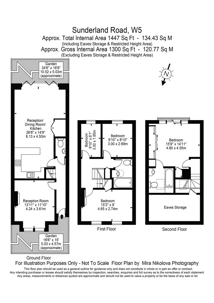 12, Sunderland Road, LONDON floorplan