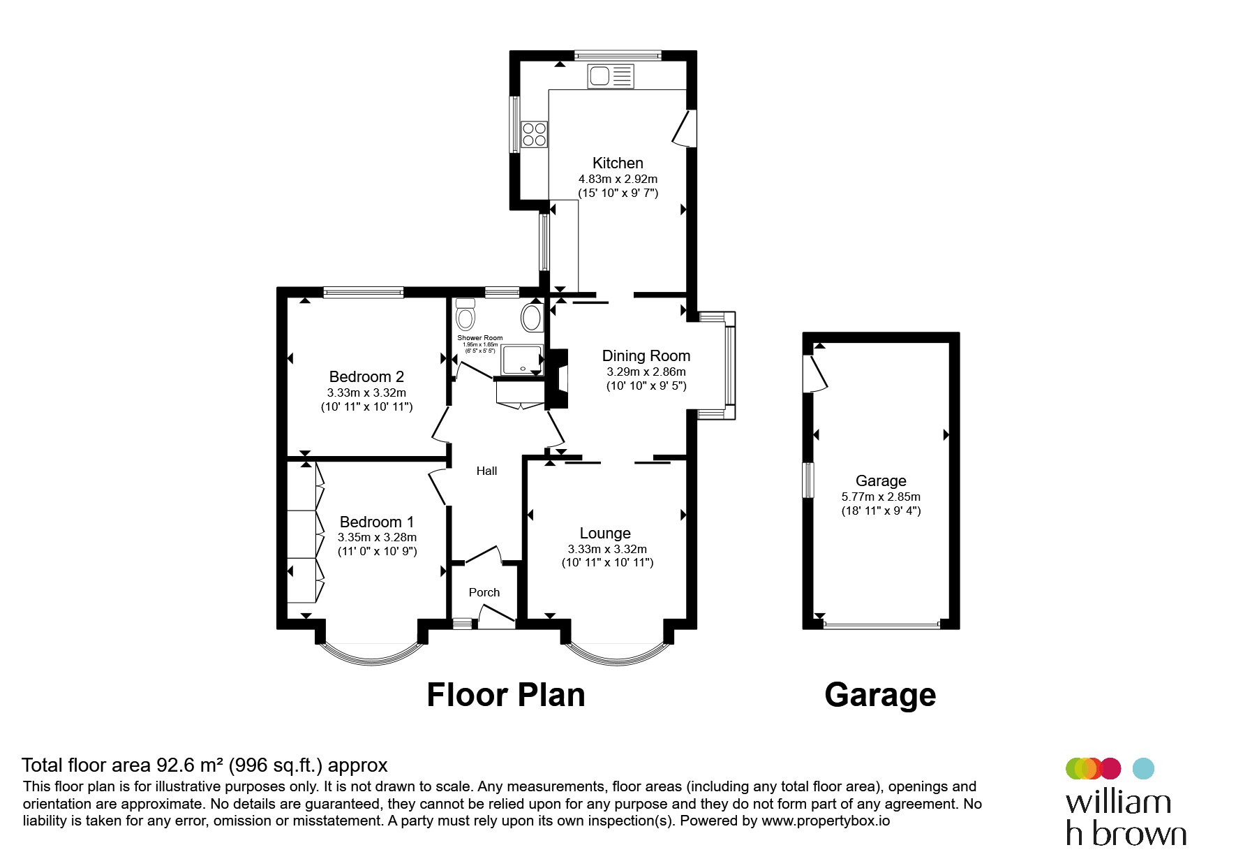 41, Ingham Road, Doncaster floorplan