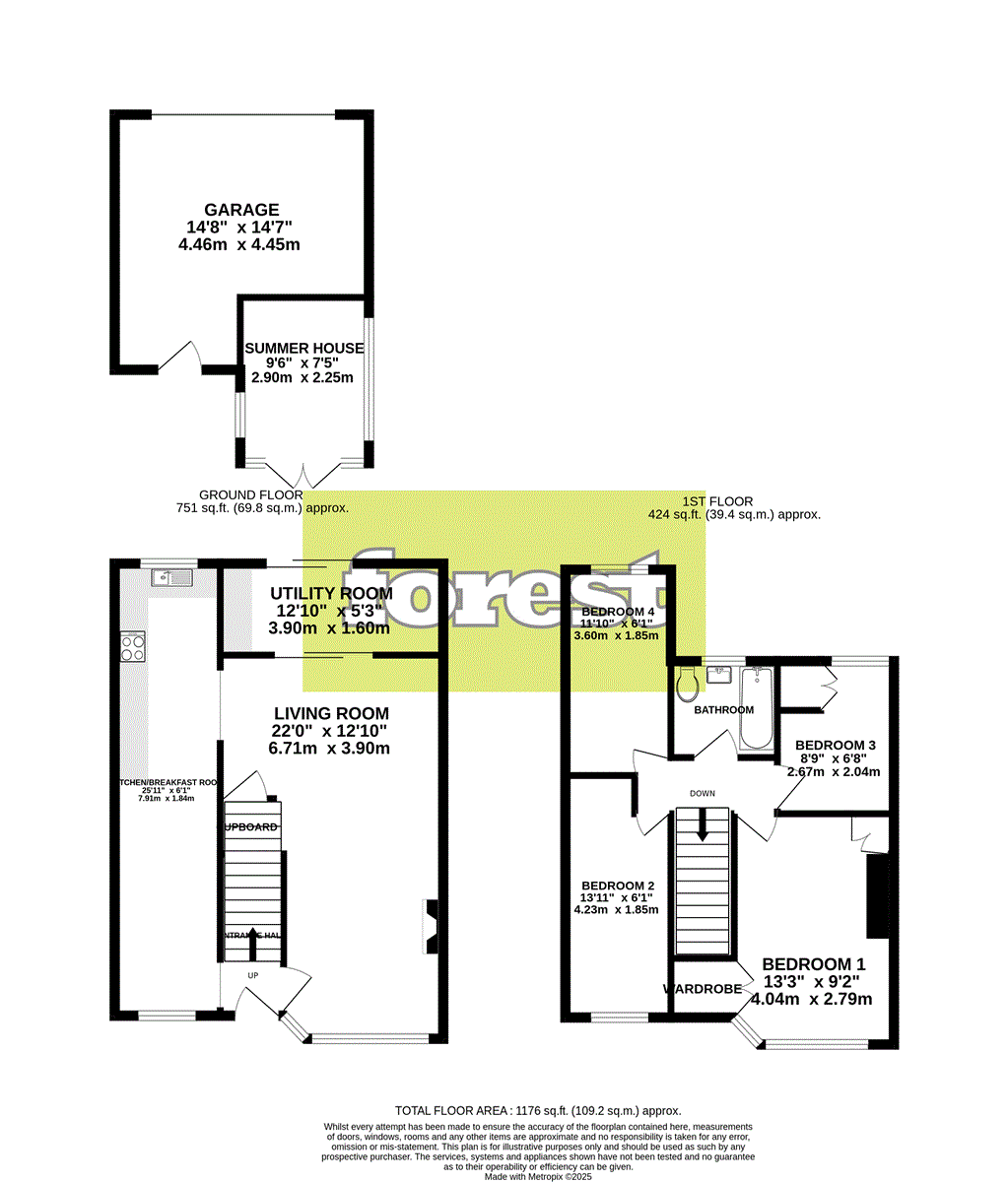 48, Cravan Avenue, Feltham floorplan