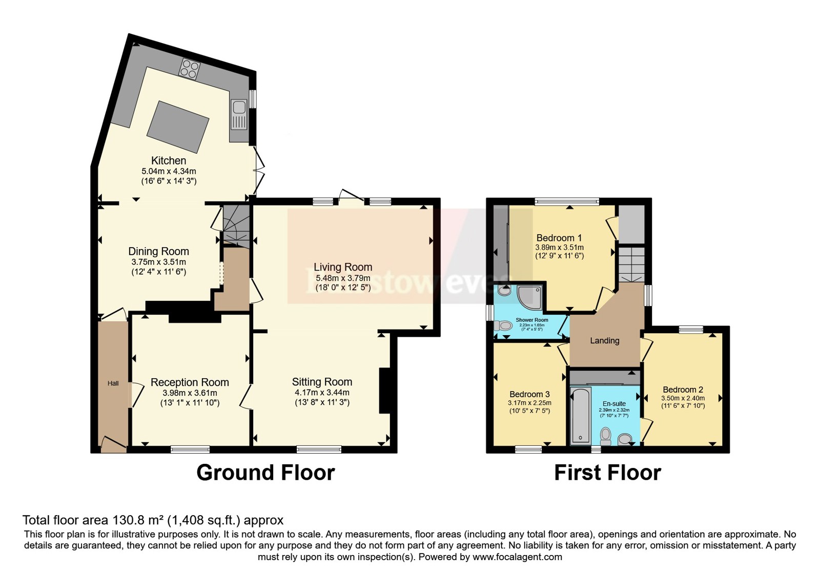 Wild Roses,, Lower Street, Sudbury floorplan