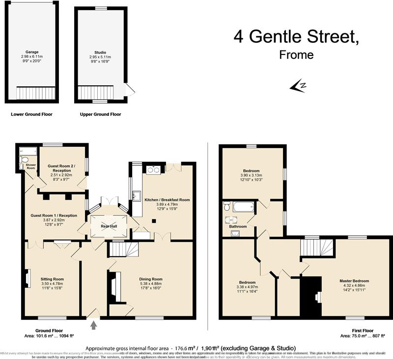 5 Bedrooms  for sale in Gentle Street, Frome BA11