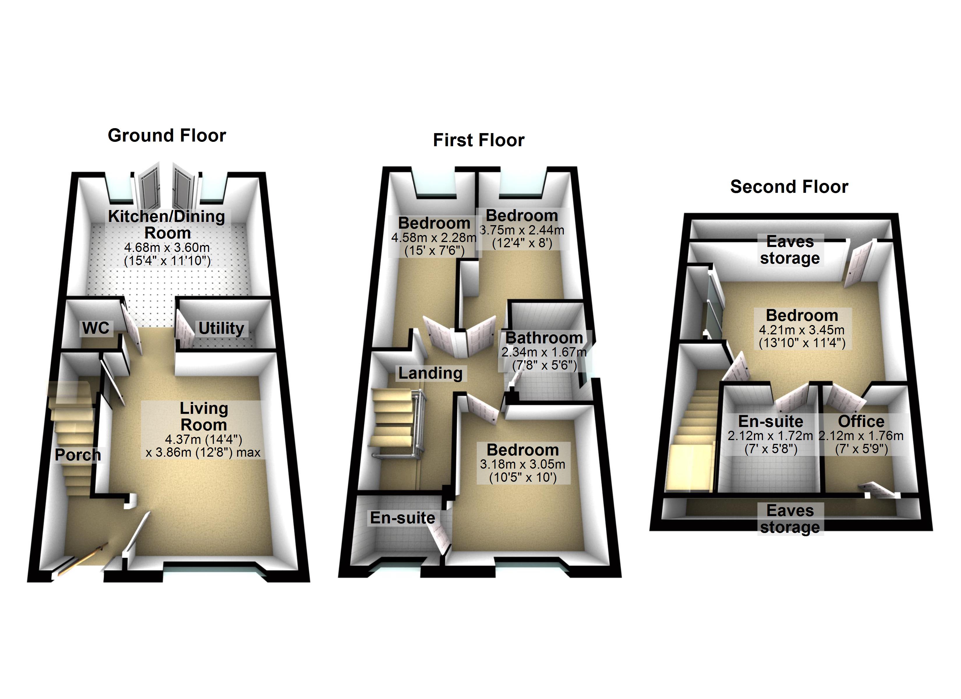 13, Bayswater Close, Suffolk floorplan