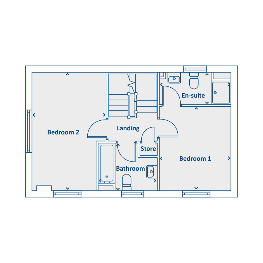 "The Hardwick" at Welsh Road, Garden City, Deeside CH5, 4 bedroom