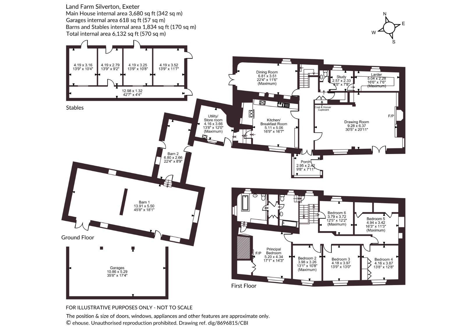 Land Farm,, Silverton, Exeter floorplan