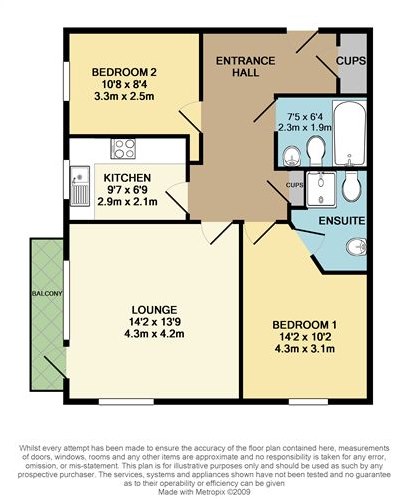 2 Bedrooms Flat to rent in Clarkson Court, Hatfield AL10