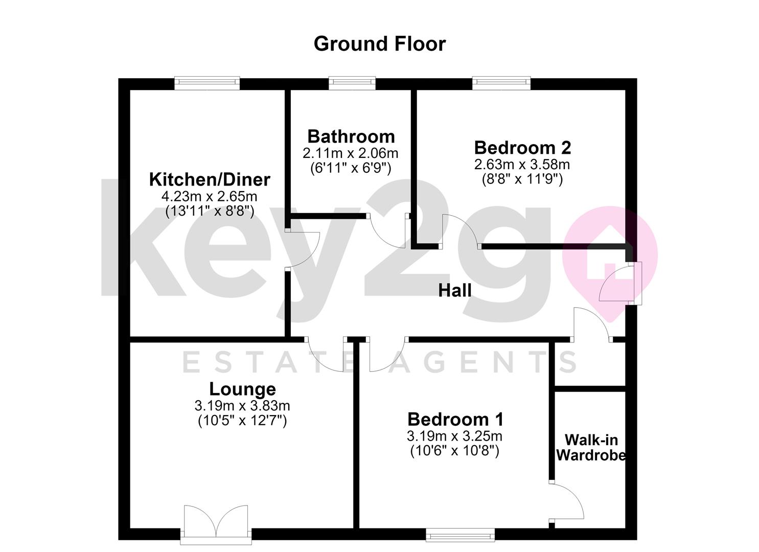 39, New School Road, Sheffield floorplan