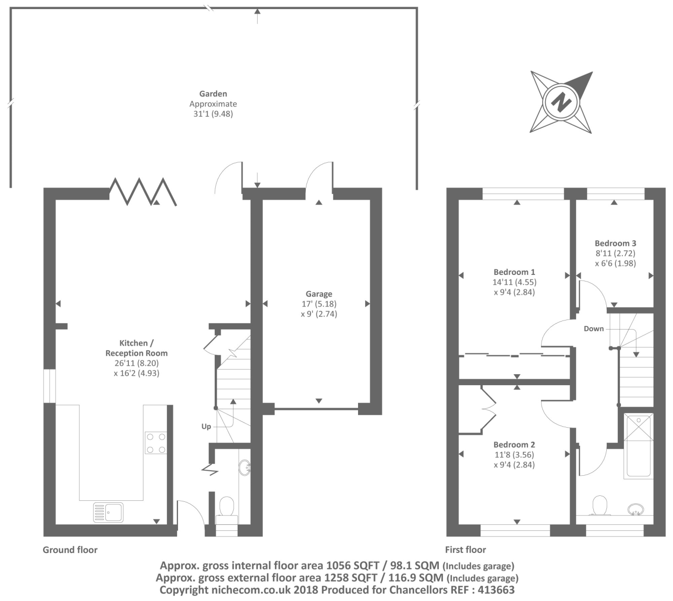 3 Bedrooms Detached house for sale in Quarrington Close, Thatcham RG19