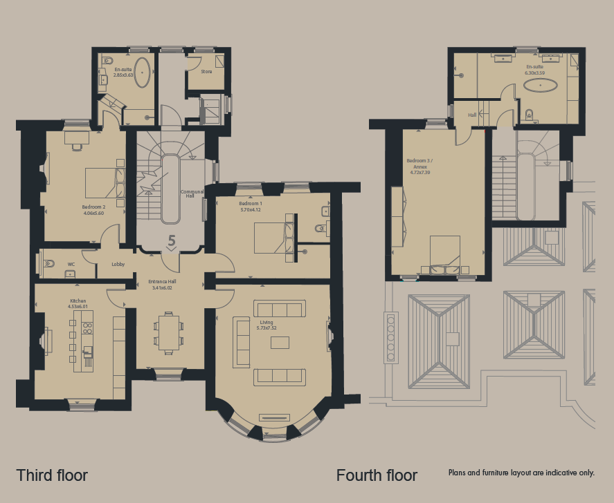Sion Hill Place, Bath BA1, 3 bedroom flat for sale 61937874
