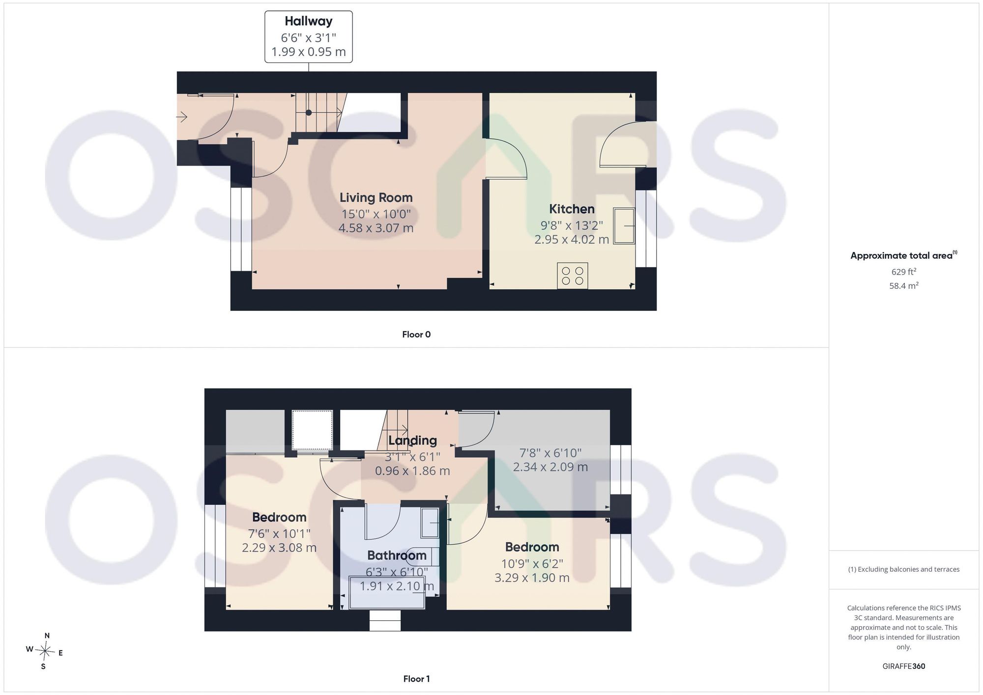 4 Knightsbridge Court, Hull floorplan