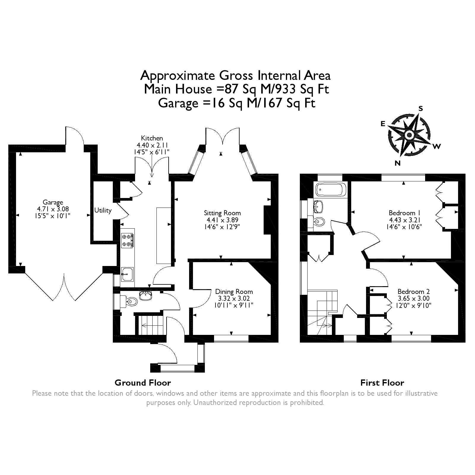 2 Bedrooms Semi-detached house for sale in Curling Vale, Guildford GU2