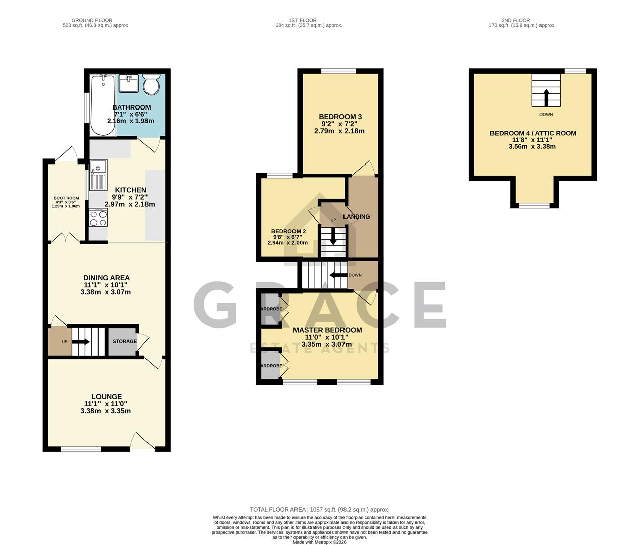 28, Coronation Road, Ipswich floorplan