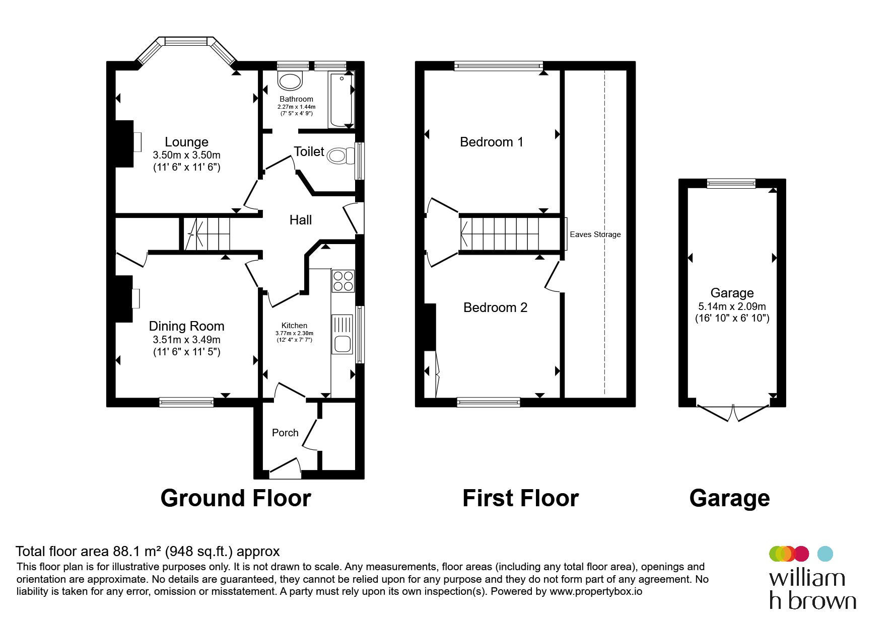 28, Greenfields Drive, Harrogate floorplan